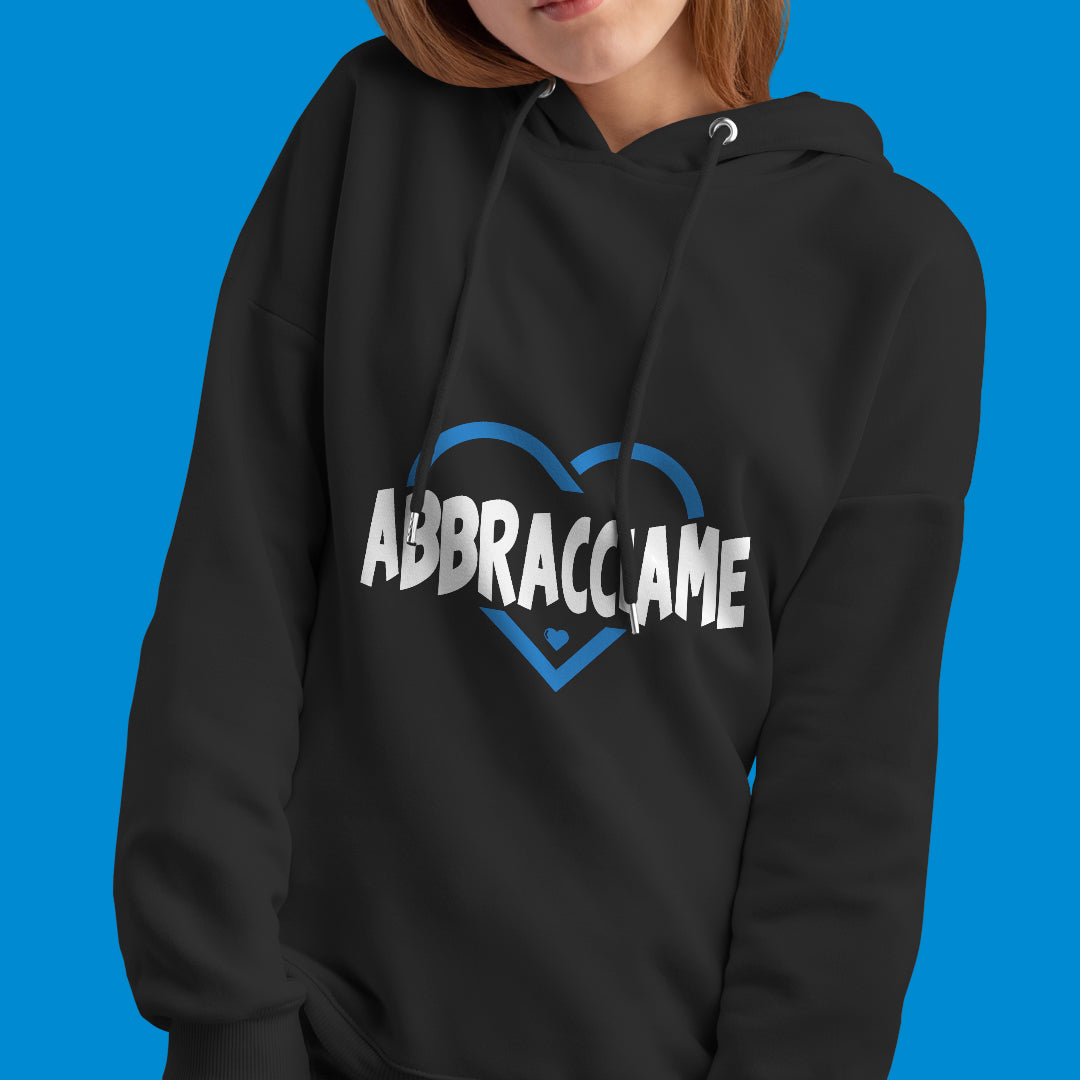 Felpa con cappuccio "Abbracciame"