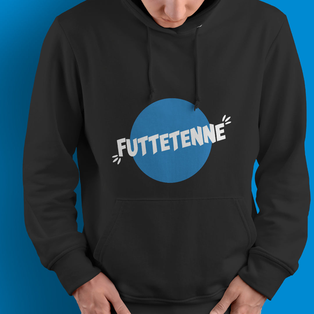Felpa con cappuccio "Futtetenne"