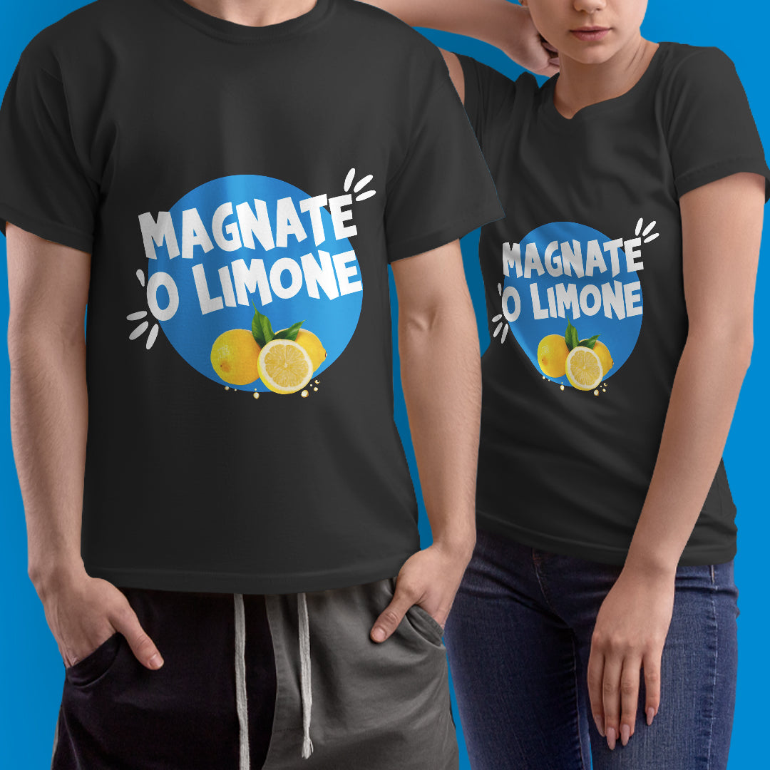 Maglia mezza manica "Magnate o' limone"