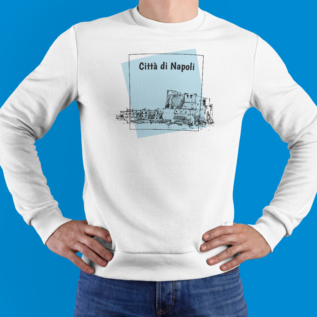 Felpa girocollo "Città di Napoli"