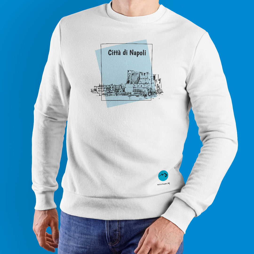 Felpa girocollo "Città di Napoli"