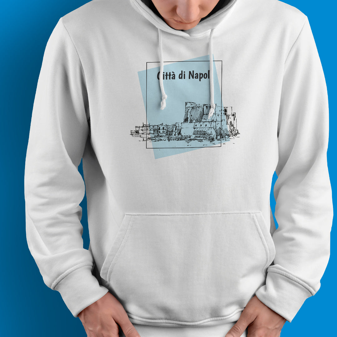 Felpa con cappuccio "Città di Napoli"