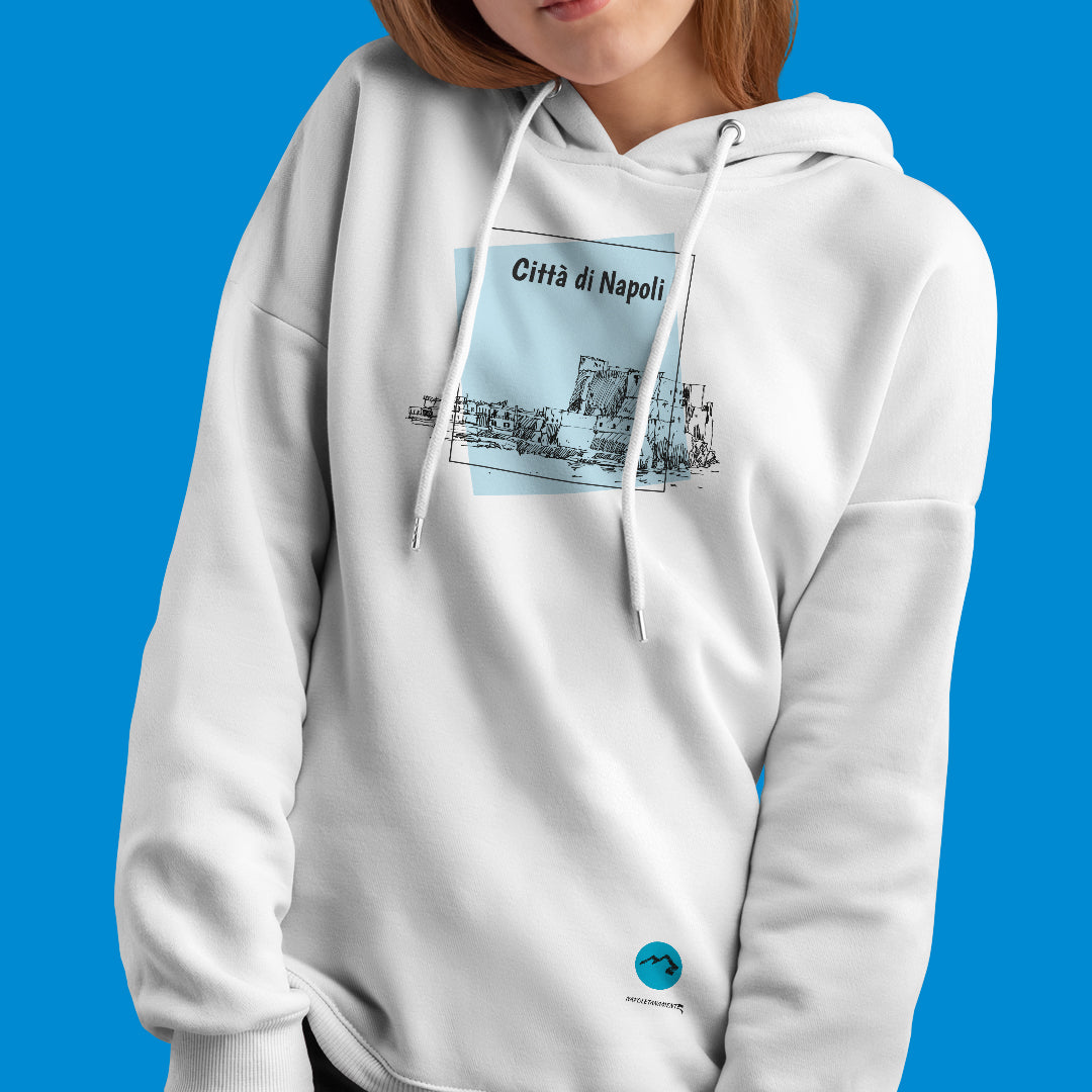 Felpa con cappuccio "Città di Napoli"