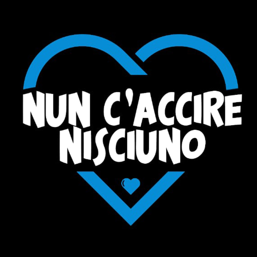 Maglia mezza manica "Nun c'accire nisciuno"