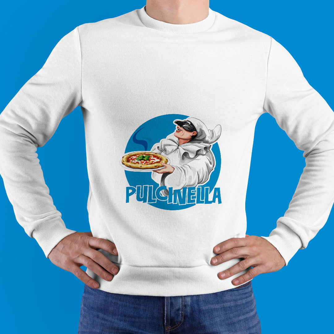 Felpa girocollo "Pulcinella"