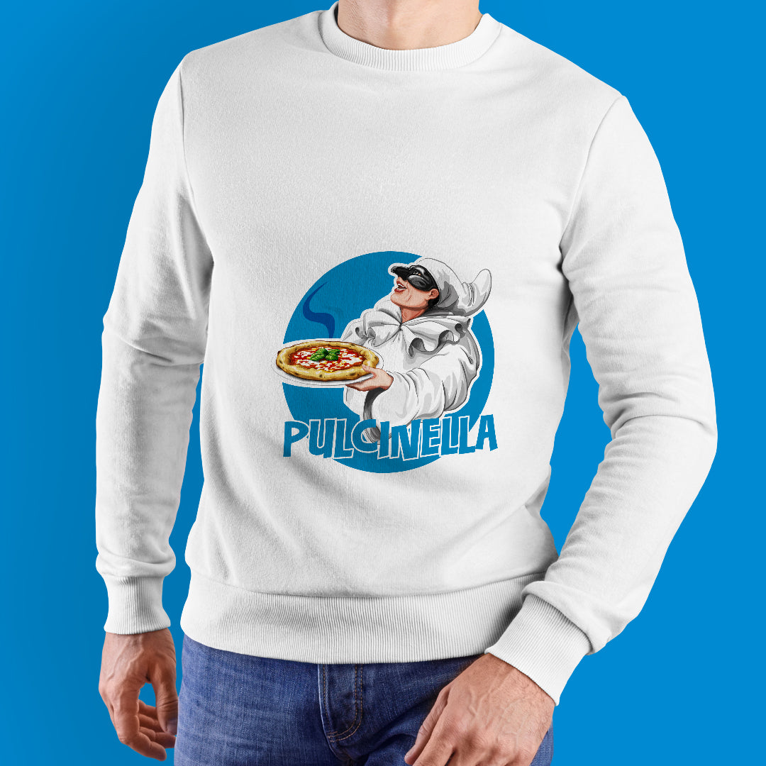 Felpa girocollo "Pulcinella"
