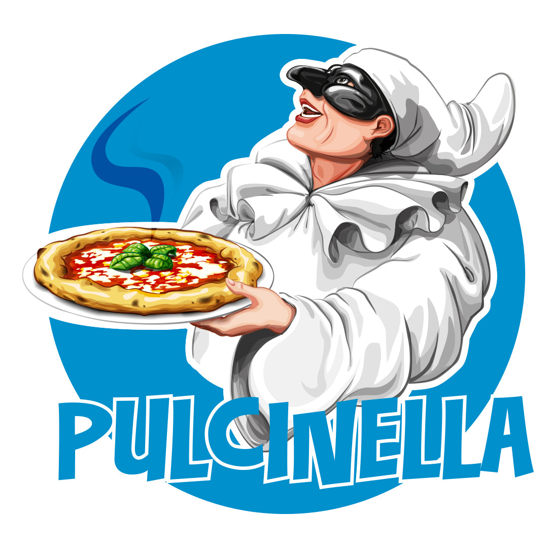 Felpa con cappuccio "Pulcinella"