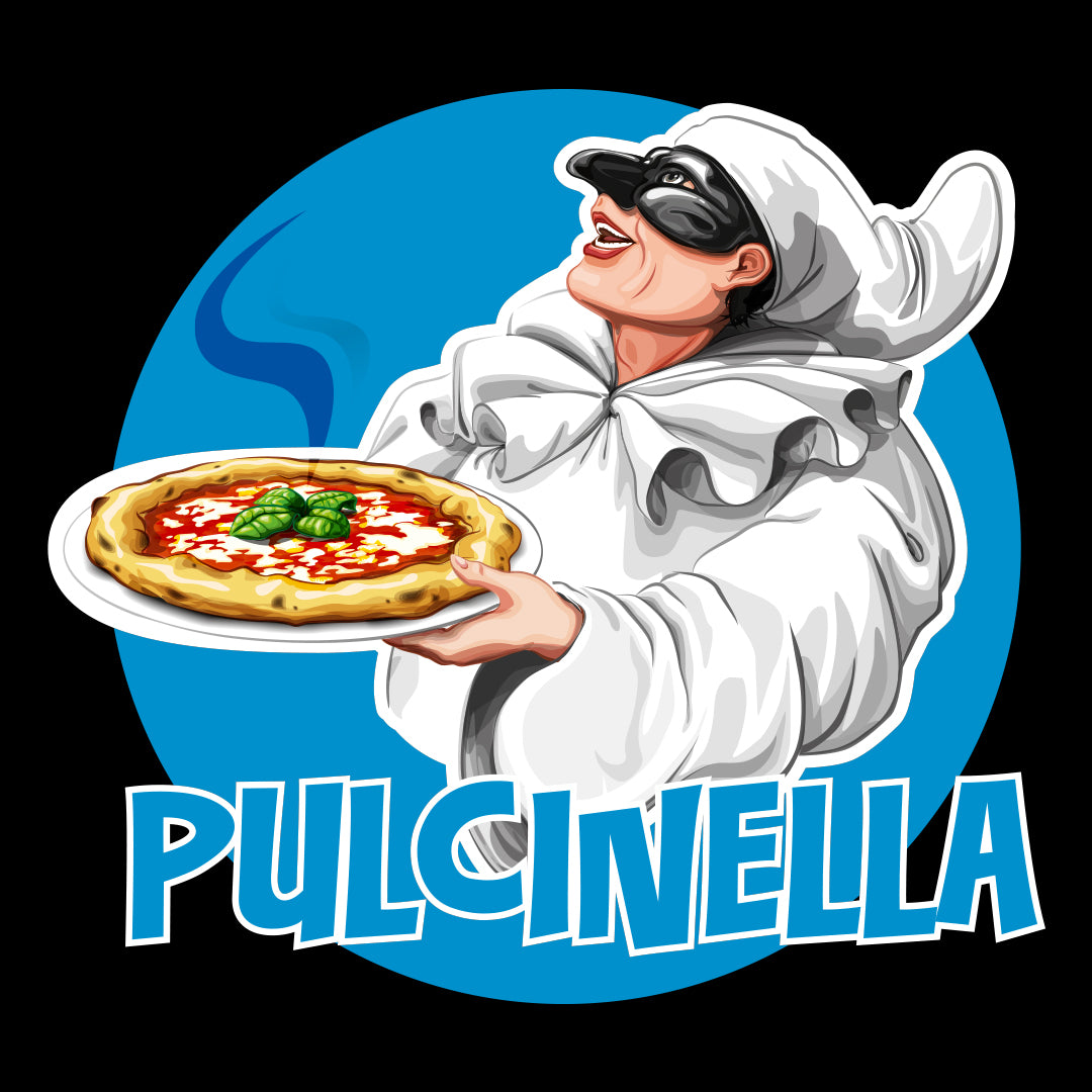 Felpa con cappuccio "Pulcinella"