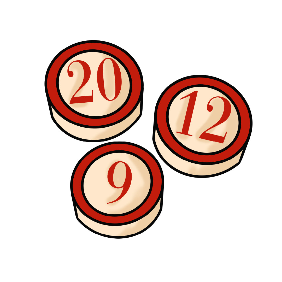Felpa con cappuccio "i numeri della tombola"
