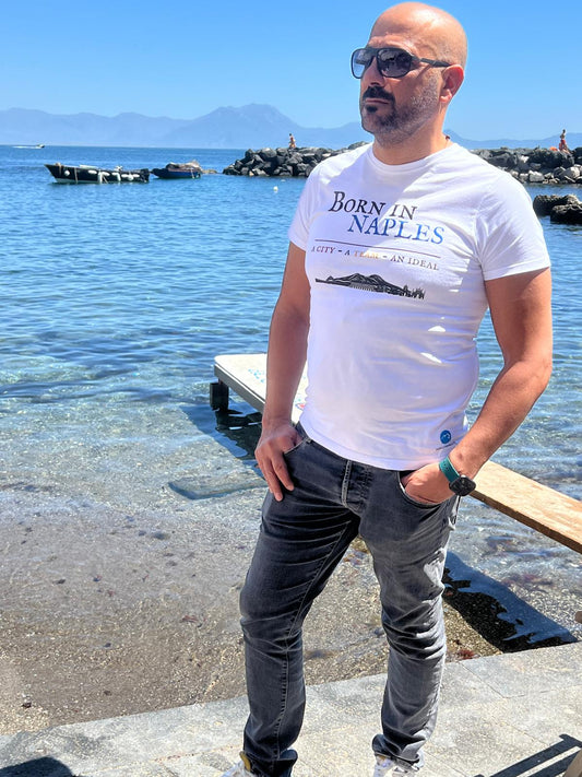 T-shirt Born in Napoles