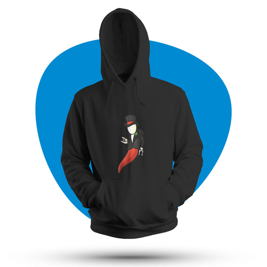 Felpa con cappuccio "Corno napoletano"