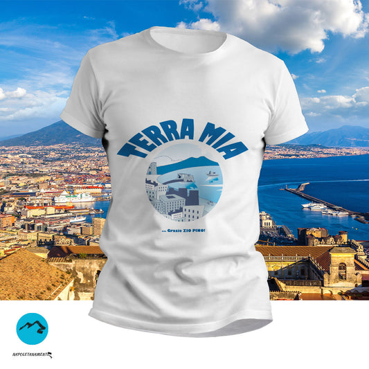 Maglia mezza manica "Terra mia" dedica a Pino Daniele