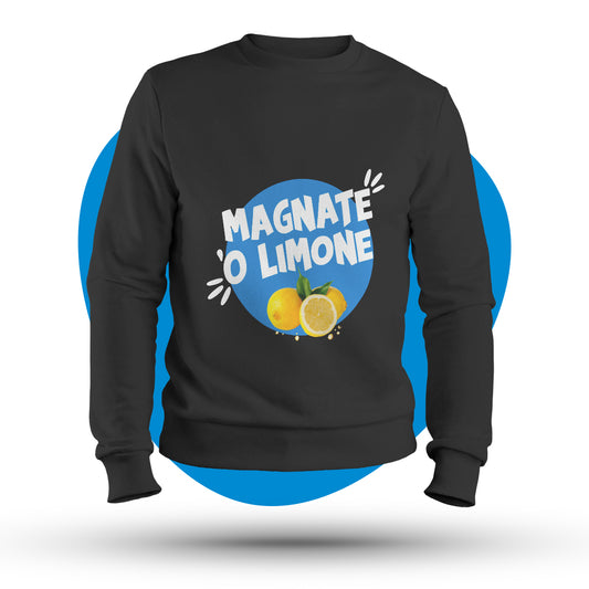 Felpa girocollo "Magnate o' limone"
