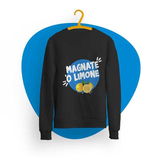 Felpa girocollo "Magnate o' limone"