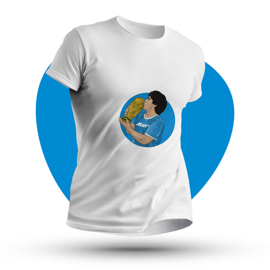 Maglia mezza manica "Maradona"