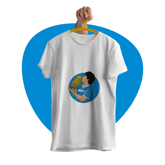 Maglia mezza manica "Maradona"