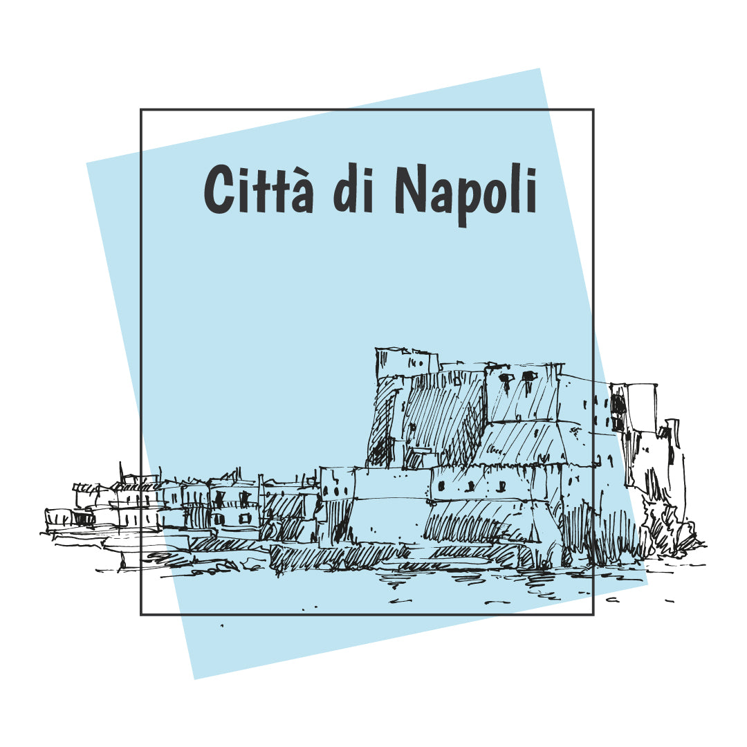 Felpa con cappuccio "Città di Napoli"