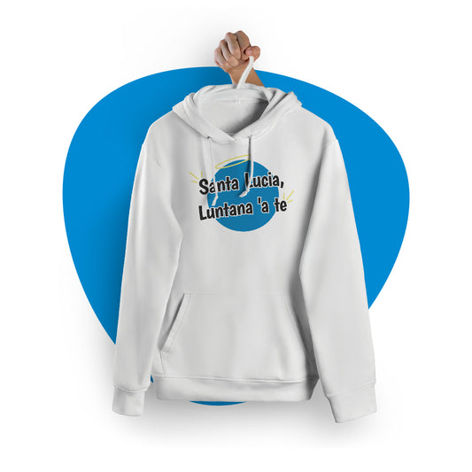 Felpa con cappuccio "Santa Lucia"