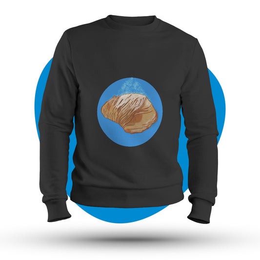 Felpa girocollo "Sfogliatella"