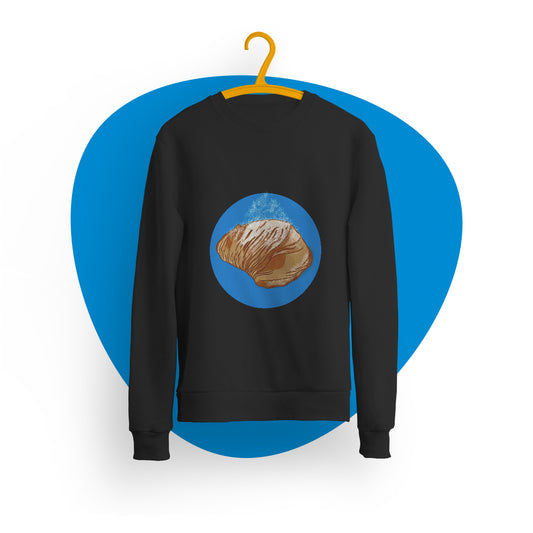 Felpa girocollo "Sfogliatella"