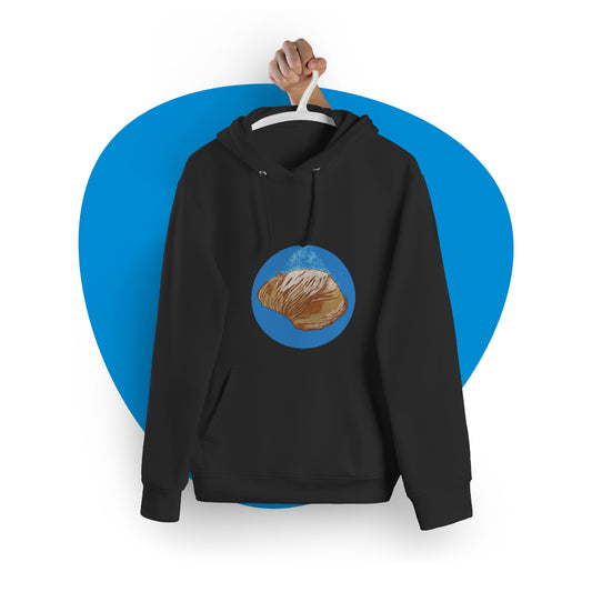 Felpa con cappuccio "Sfogliatella"