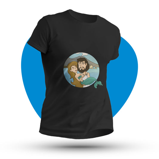 Maglia mezza manica "Ulisse e Partenope"