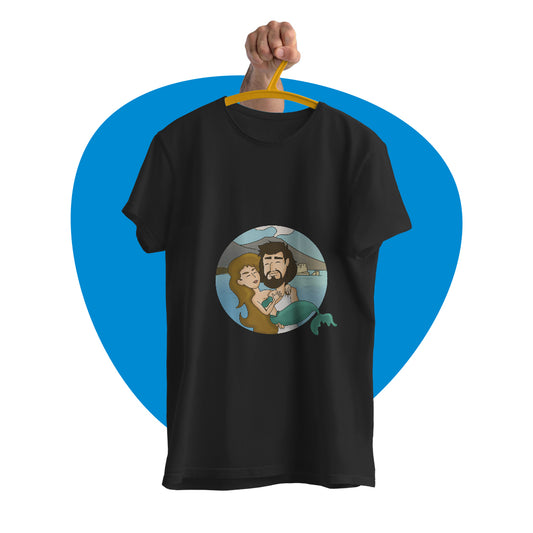 Maglia mezza manica "Ulisse e Partenope"