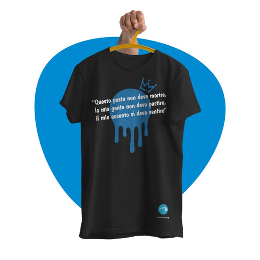 Maglia mezza manica "Nu juorno buono"