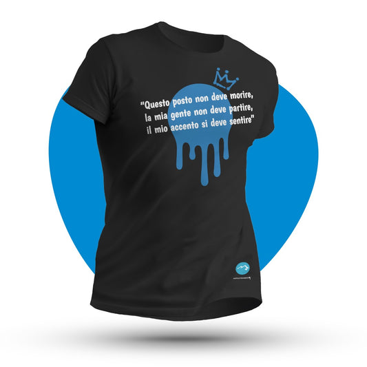 Maglia mezza manica "Nu juorno buono"