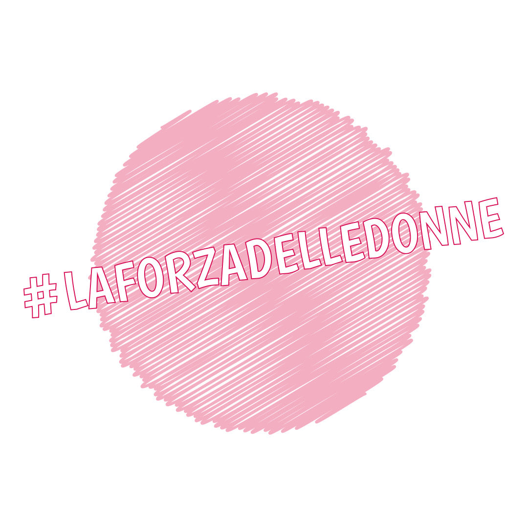 Felpa con cappuccio "La forza delle donne”